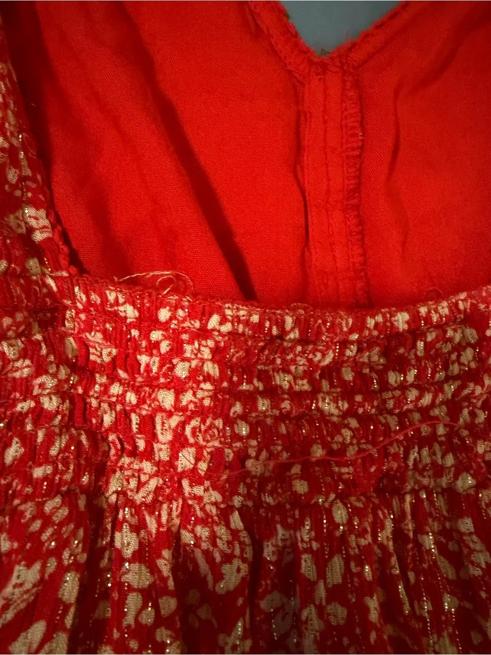 Goa Paris Collection Red Dress with tassels - Picture 4 of 8